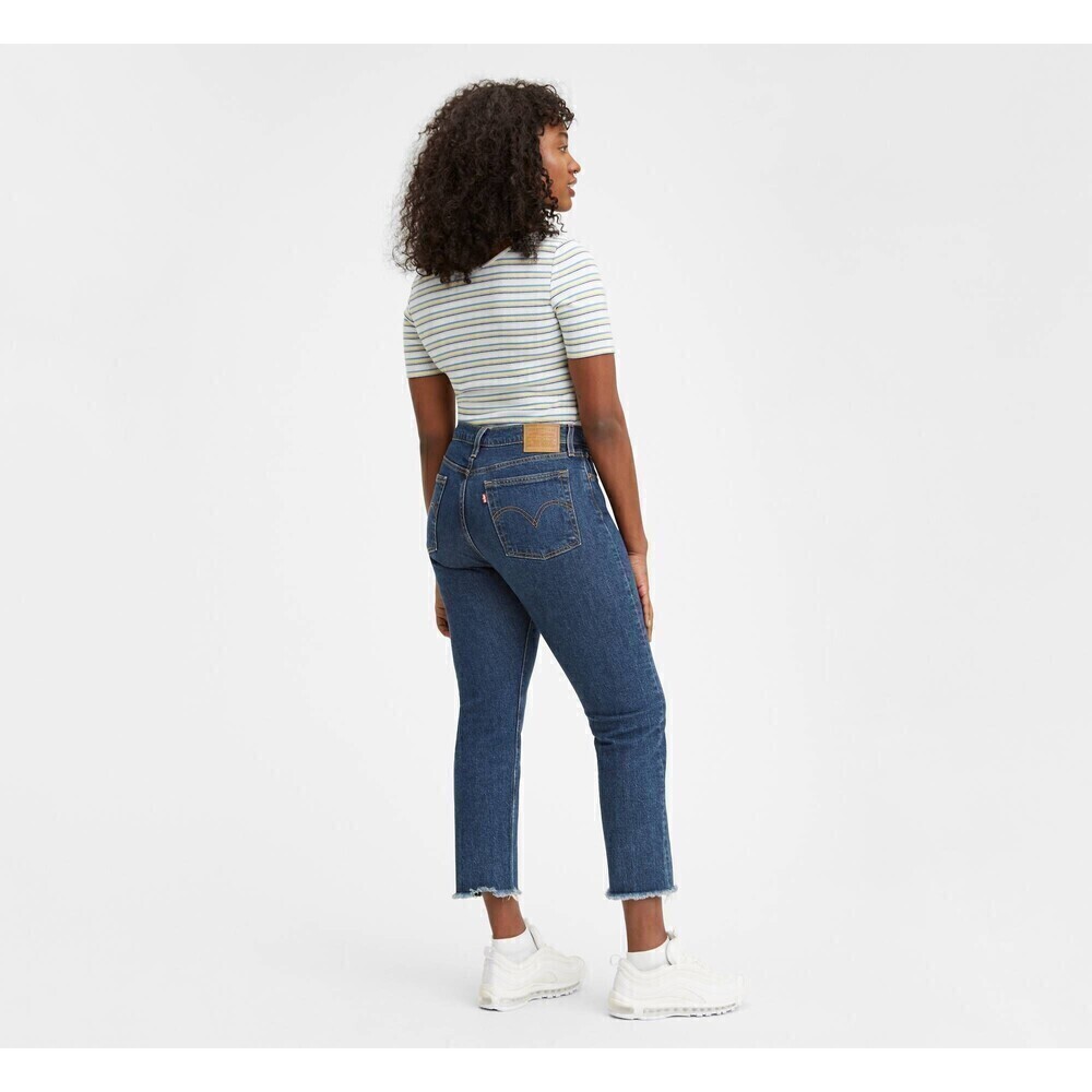 Levi's Premium Wedgie Straight Fit Women's Jeans Size 26 - Picture 2 of 12
